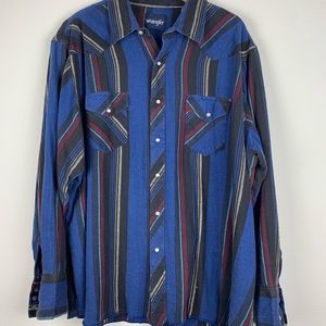 Vintage Wrangler Button Up
